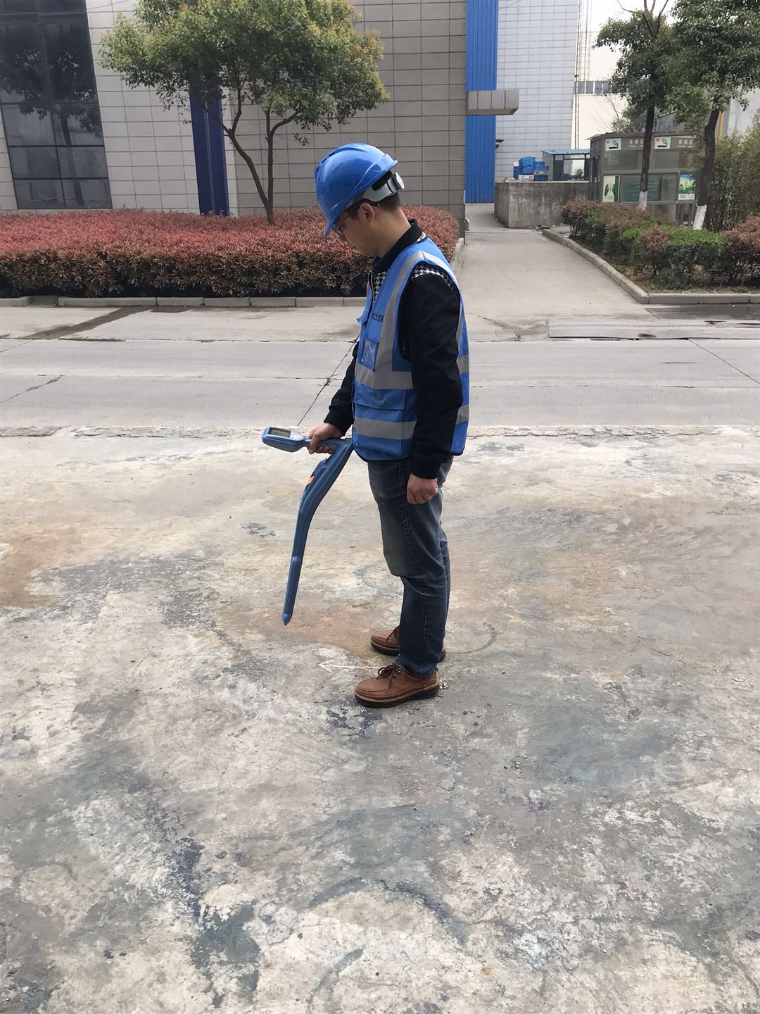 丹陽地下管線定位探測